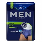 TENA Men Active Fit Pants Plus S/M | Incontinence Underwear 9 pack