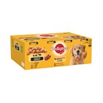 Pedigree Adult Wet Dog Food Tins Mixed in Gravy 12 x 400g
