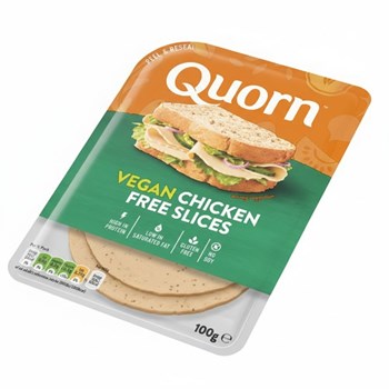 Quorn Vegan Chicken Free Slices 100g
