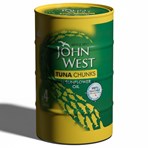 John West Tuna Chunks in Sunflower Oil 4 x 145g