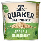 Quaker Oat So Simple Apple & Blueberry Pot 57g