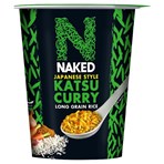 Naked Japenese Style Katsu Curry Long Grain Rice 78g