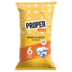 PROPERCORN Sweet & Salty Popcorn 6 x 14g (84g)