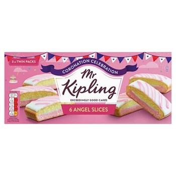 Mr Kipling Coronation Celebration 6 Angel Slices