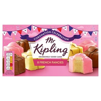 Mr Kipling Coronation Celebration 8 French Fancies