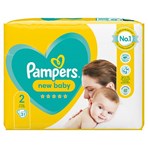 Pampers New Baby Size 2, 31 Nappies, 4kg-8kg, Carry Pack