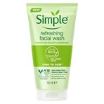 Simple Kind to Skin Facial Wash Gel Refreshing 150 ml 
