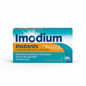 Imodium Instants for on the go Diarrhoea Relief 6 Tablets