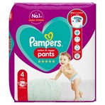 Pampers Active Fit Nappy Pants Size 4, 30 Nappies, 9kg-15kg, Essential Pack