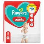 Pampers Baby-Dry Nappy Pants Size 5, 33 Nappies, 12kg-17kg, Essential Pack