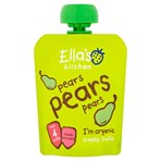 Ella's Kitchen Organic Pears First Tastes Baby Pouch 4+ Months 70g