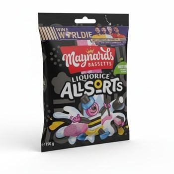 Maynards Bassetts Liquorice Allsorts 190g