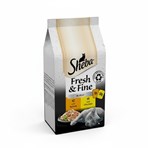 Sheba Fresh & Fine Wet Cat Food Pouches Chicken & Turkey in Jelly 6 x 50g