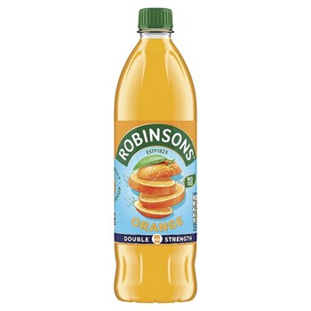 Robinsons Double Strength Orange No Added Sugar Fruit Squash 1L