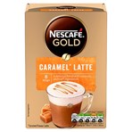 Nescafé Gold Caramel Latte 8 x 17g (136g)