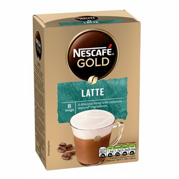 Nescafé Gold Latte 8 x 15.5g (124g)