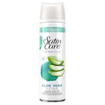 Gillette Satin Care Shaving Gel Sensitive Aloe Vera Glide 200ml