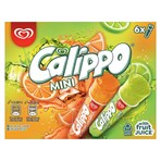 Heartbrand Calippo Mini Ice Lollies Orange & Lemon-Lime 6 x 80 ml 