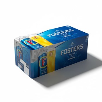 Foster's Lager Beer 18 x 440ml Cans