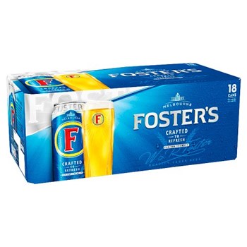 Foster's Lager Beer 18 x 440ml Cans
