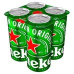Heineken Lager Beer 4 x 440ml Cans