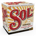 Sol Original Lager Beer 12 x 330ml Bottles