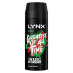 Lynx  Aerosol Bodyspray Africa the G.O.A.T. of fragrance 150 ml 