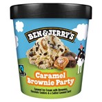 Ben & Jerry's  Ice Cream Caramel Brownie Party 465 ML 
