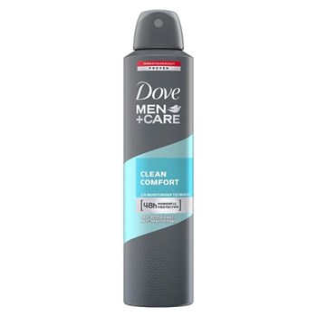 Dove Men+Care  Antiperspirant Deodorant Aerosol Clean Comfort 250 ml 