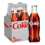 Diet Coke 4 x 250ml