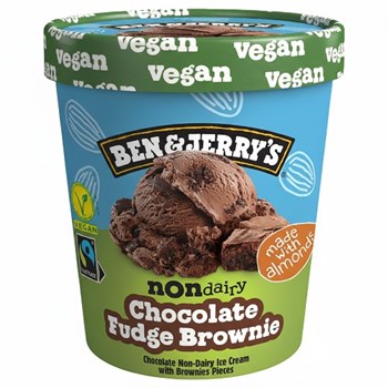 Ben & Jerry's  Ice Cream Non-Dairy Chocolate Fudge Brownie 465ml 