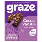Graze Protein Oat Boosts Cocoa Vanilla 4 x 30g (120g)
