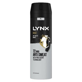 Lynx  Anti-perspirant Deodorant Spray XXL Gold Anti White Marks 250 ml 