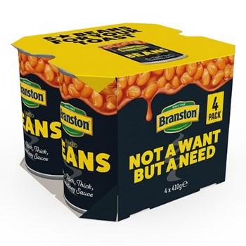 Branston Baked Beans 4 x 410g