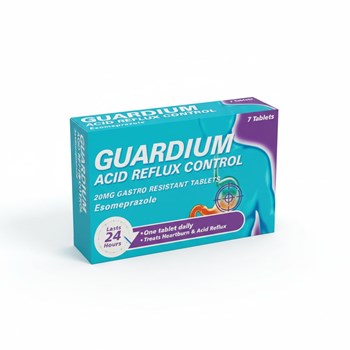 Guardium Acid Reflux Control Gastro Resistant Tablets x7