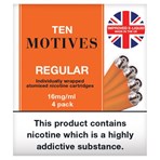Ten Motives Regular Refills 16mg/ml 4 Pack