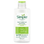 Simple  Eye Make-Up Remover Kind to Skin 125 ml 