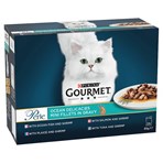 Gourmet Perle Ocean Delicacies Mini Fillets in Gravy 12 x 85g (1020g)