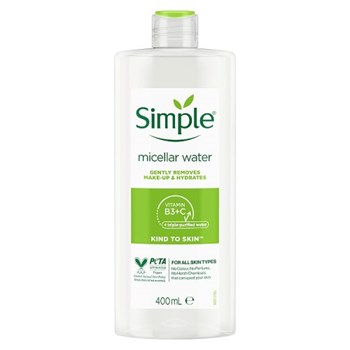 Simple Kind to Skin Micellar Cleansing Water Micellar 400 ml 
