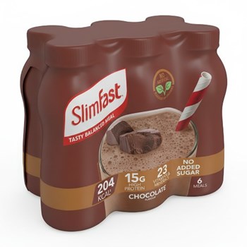 SlimFast Chocolate Flavour Shake 6 x 325ml (1.95L)
