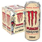 Monster Energy Drink Pacific Punch 4 x 500ml