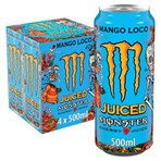 Monster Energy Drink Mango Loco 4 x 500ml