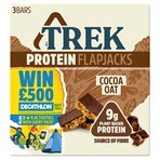 Trek Protein Flapjacks Cocoa Oat 3 x 50g