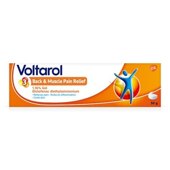 Voltarol Back & Muscle Pain Relief 1.16% Gel 50g