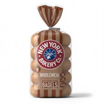 New York Bakery Co. 5 Wholemeal Bagels