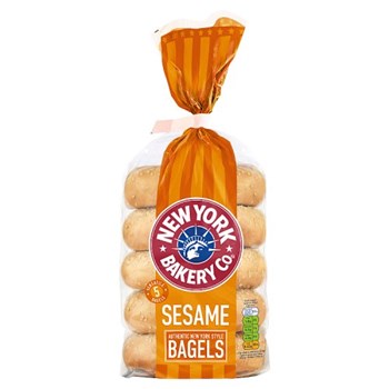 New York Bakery Co. 5 Sesame Bagels