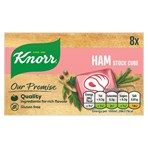 Knorr  Stock cubes Ham 8 x 10 g 