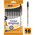 BIC Cristal Original Pens Black x10