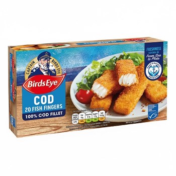 Birds Eye 20 Cod Fish Fingers 560g