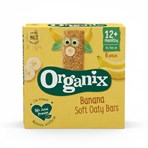 Organix Banana Organic Soft Oat Snack Bars Multipack 6x30g 